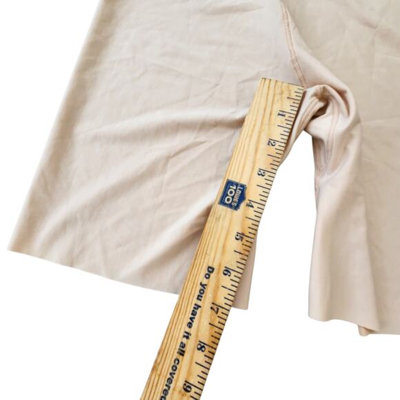 2 PAIRS WACOAL SHAPE WEAR SHORTS FIRM CONTROL LONG LEG SKIN TONE TAN BRIEF SZ M - Picture 8 of 8